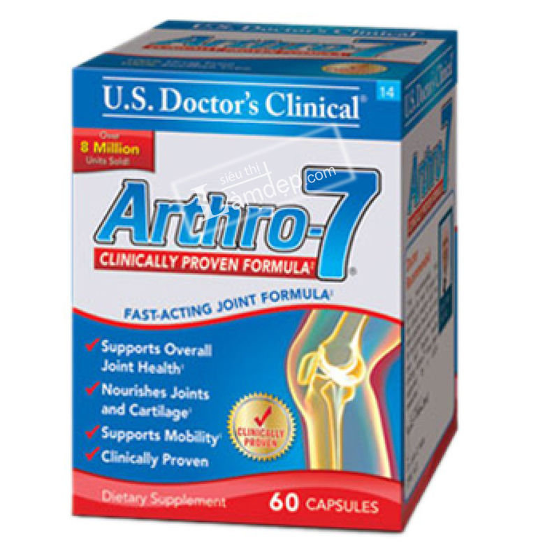 Thuốc Bổ Xương Khớp Arthro 7 Phòng Trị Thoái Hóa Xương Khớp Mua Ở Đâu