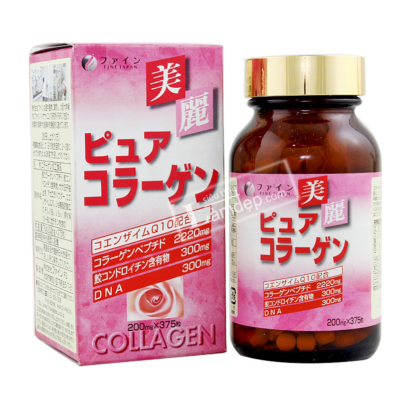Fine Pure Collagen - Bí Quyết Sống Lâu Của Người Nhật