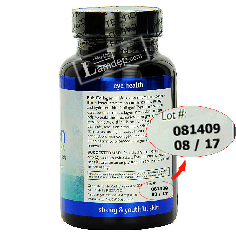 Viên uống chống lão hóa da Neocell hiệu quả nhất