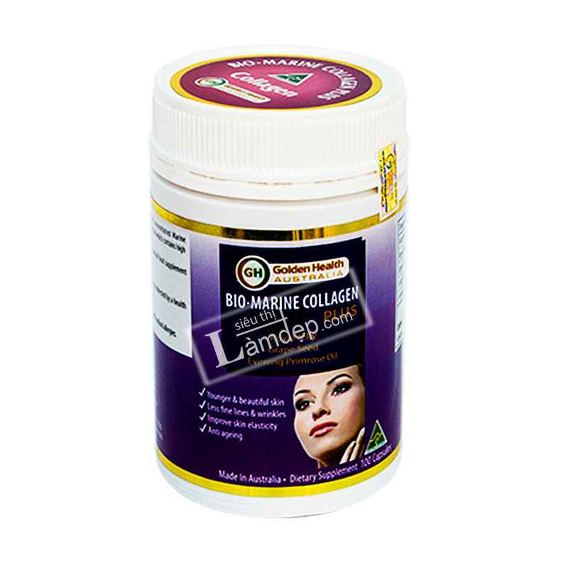 Viên Uống Đẹp Da Bio Marine Collagen Plus Golden Health