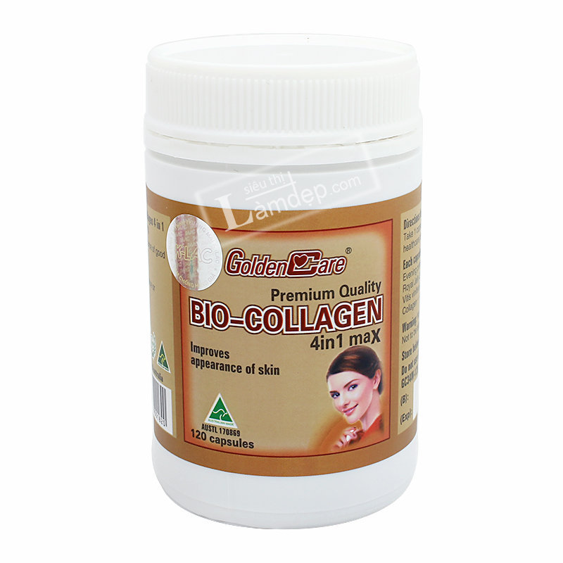 GoldenCare Bio Collagen 4 In 1 120 Viên