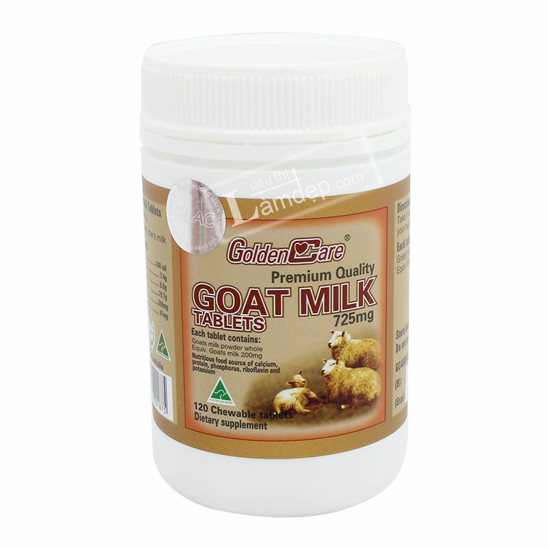 Golden Care Goat Milk 725mg x 120 viên