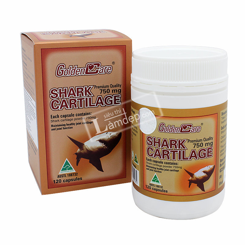 Viên Uống Bổ Khớp Golden Care Shark Cartilage