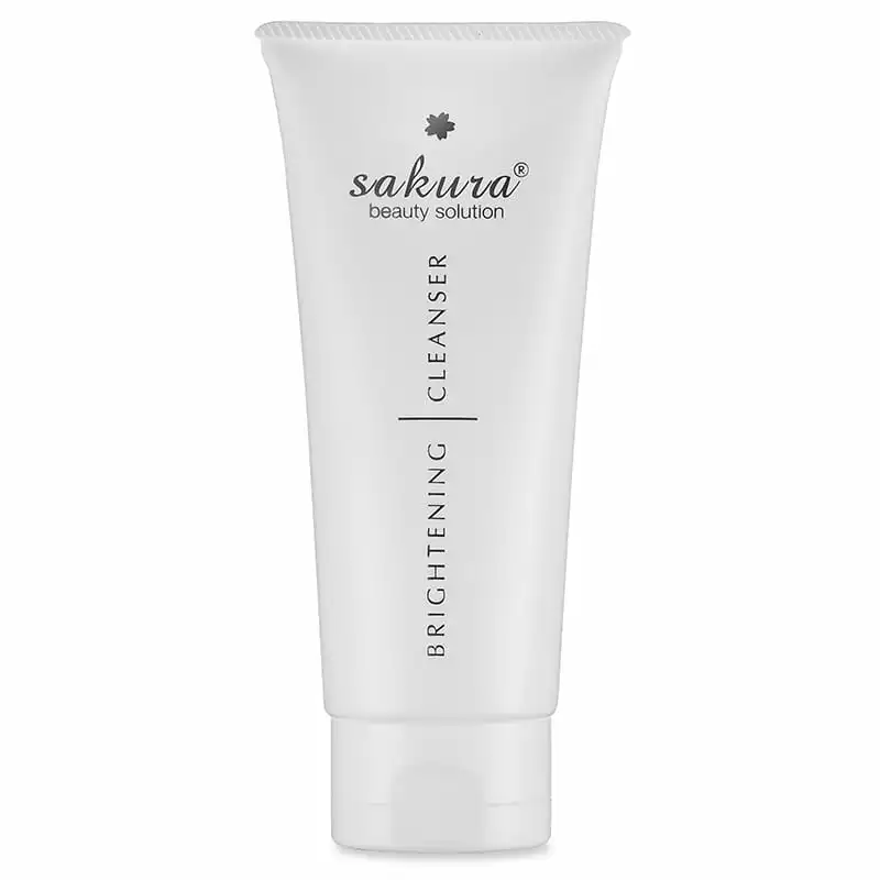 Sữa Rửa Mặt Dưỡng Trắng Da, Chống Lão Hoá SAKURA BRIGHTENING CLEANSER chính hãng giá tốt tại Siêu Thị Làm Đẹp