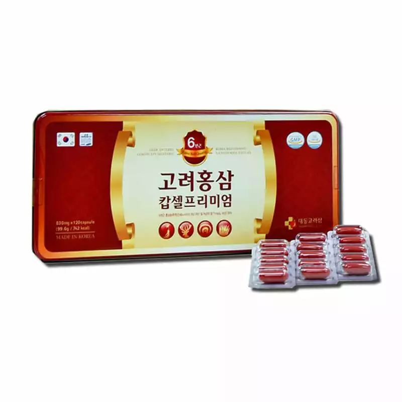 Viên Hồng Sâm Nhung Hươu Linh Chi Đông Trùng Hạ Thảo Daedong Korea Red Ginseng Ganoderma Tsugae 120 Viên chính hãng giá tốt tại Siêu Thị Làm Đẹp