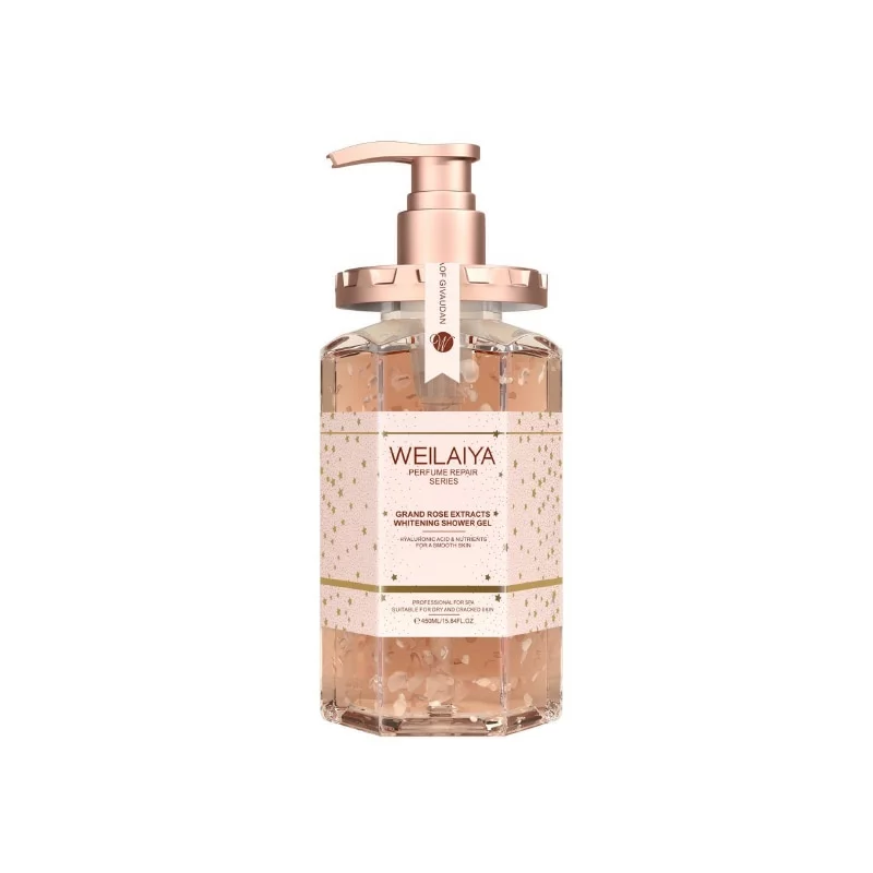 Sữa Tắm Trắng Da Weilaiya DaMask Grand Rose Extracts Whitening Shower Gel Từ Tủy Mật Hoa Hồng