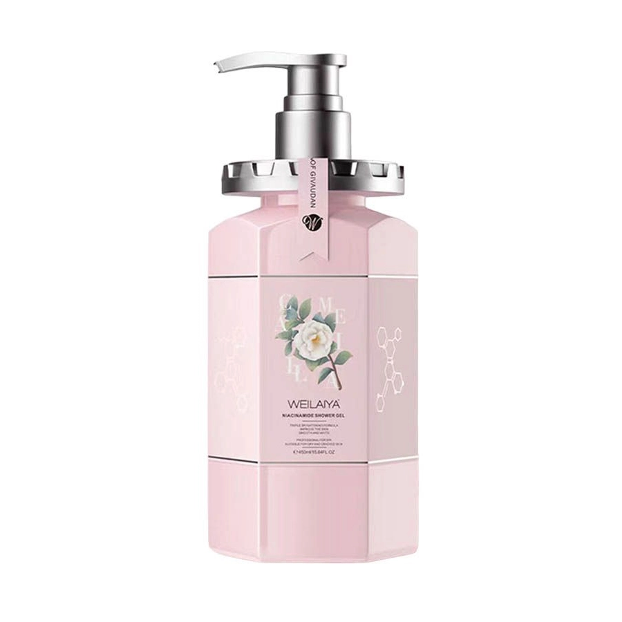 Sữa Tắm Trắng Da Hương Hoa Trà Weilaiya Niacinamide Shower Gel