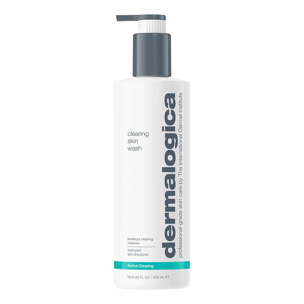 Sữa Rửa Mặt Cho Da Dầu Mụn Dermalogica Clearing Skin Wash 500ml chính hãng giá tốt tại Siêu Thị Làm Đẹp