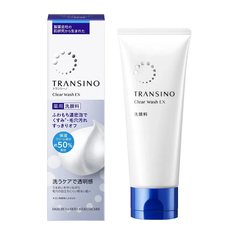 Sữa Rửa Mặt Transino Clear Wash EX Cao Cấp Từ Nhật Bản 