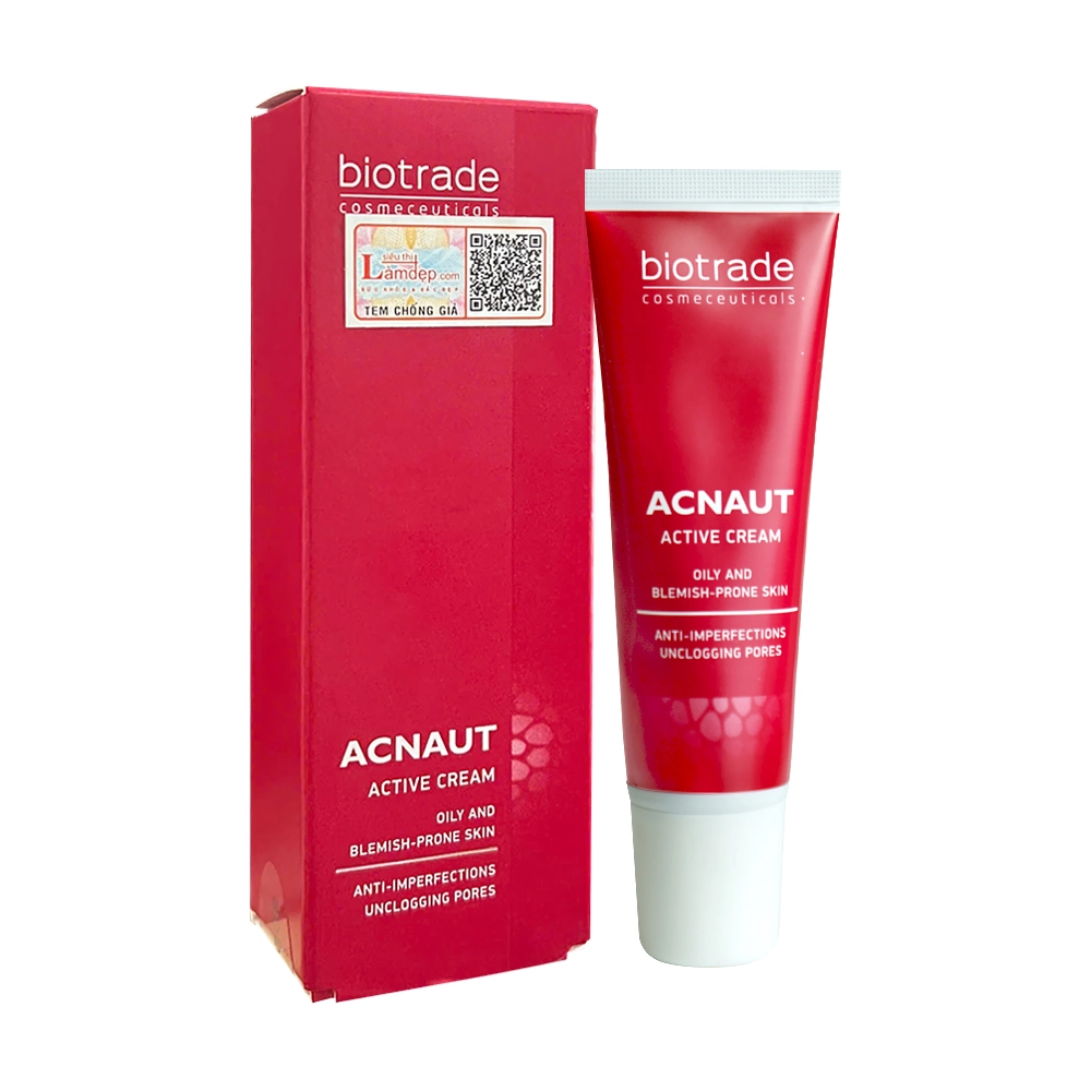 Kem Trị Mụn Hoạt Tính Biotrade Acnaut Active Cream (15ml)