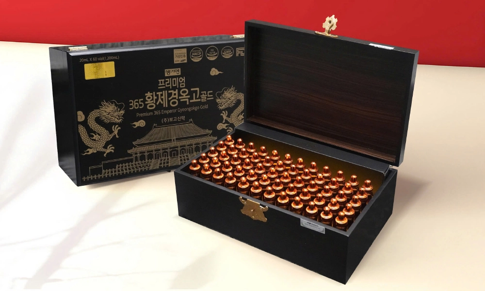 Tinh Chất Đông Trùng Hạ Thảo Premium 365 Emperor Gyeongokgo Gold - Bổ Dược Tăng Lực Từ Hàn Quốc