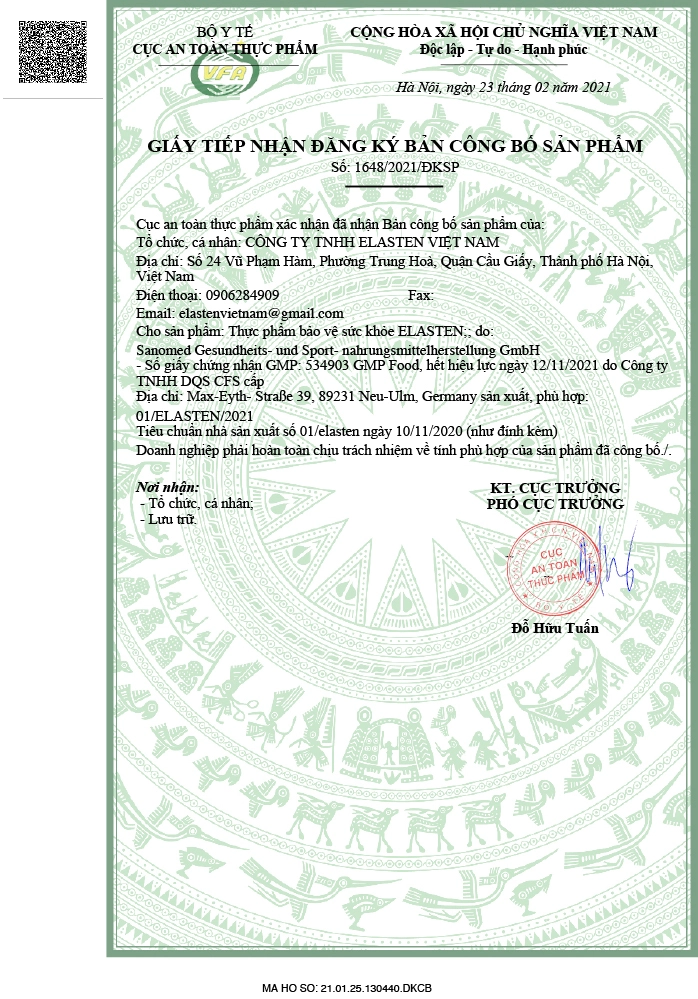 Elasten Collagen - Nước Uống Collagen Thủy Phân Làm Đẹp Da Từ Đức