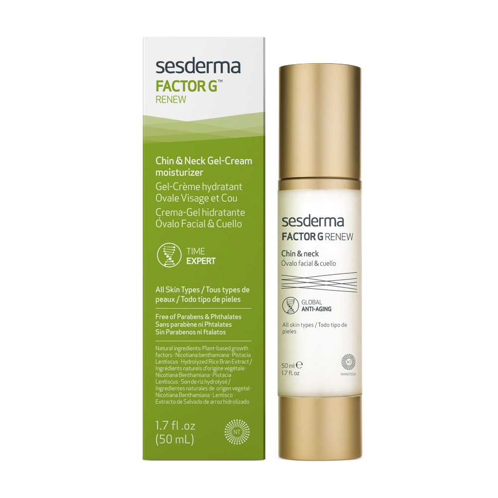 Sesderma Factor G Renew Chin & Neck - Kem Dưỡng Tái Tạo Da Sinh Học