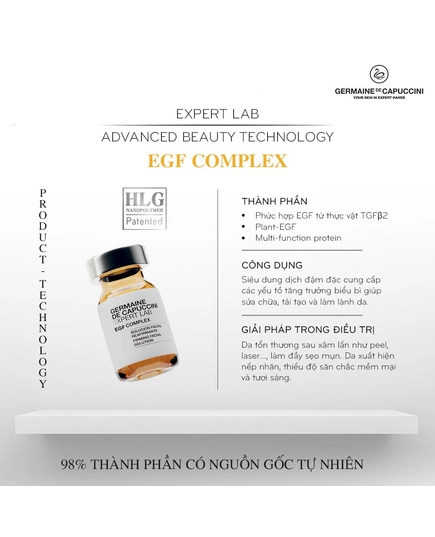 Hình Ảnh Meso Tái Tạo Và Phục Hồi Da EGF Complex Germaine De Capuccini, 2 hình ảnh - sieuthilamdep.com