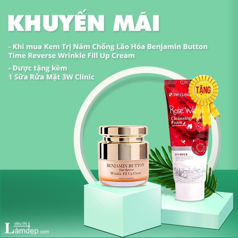 Kem Trị Nám Chống Lão Hóa Benjamin Button Time Reverse ...