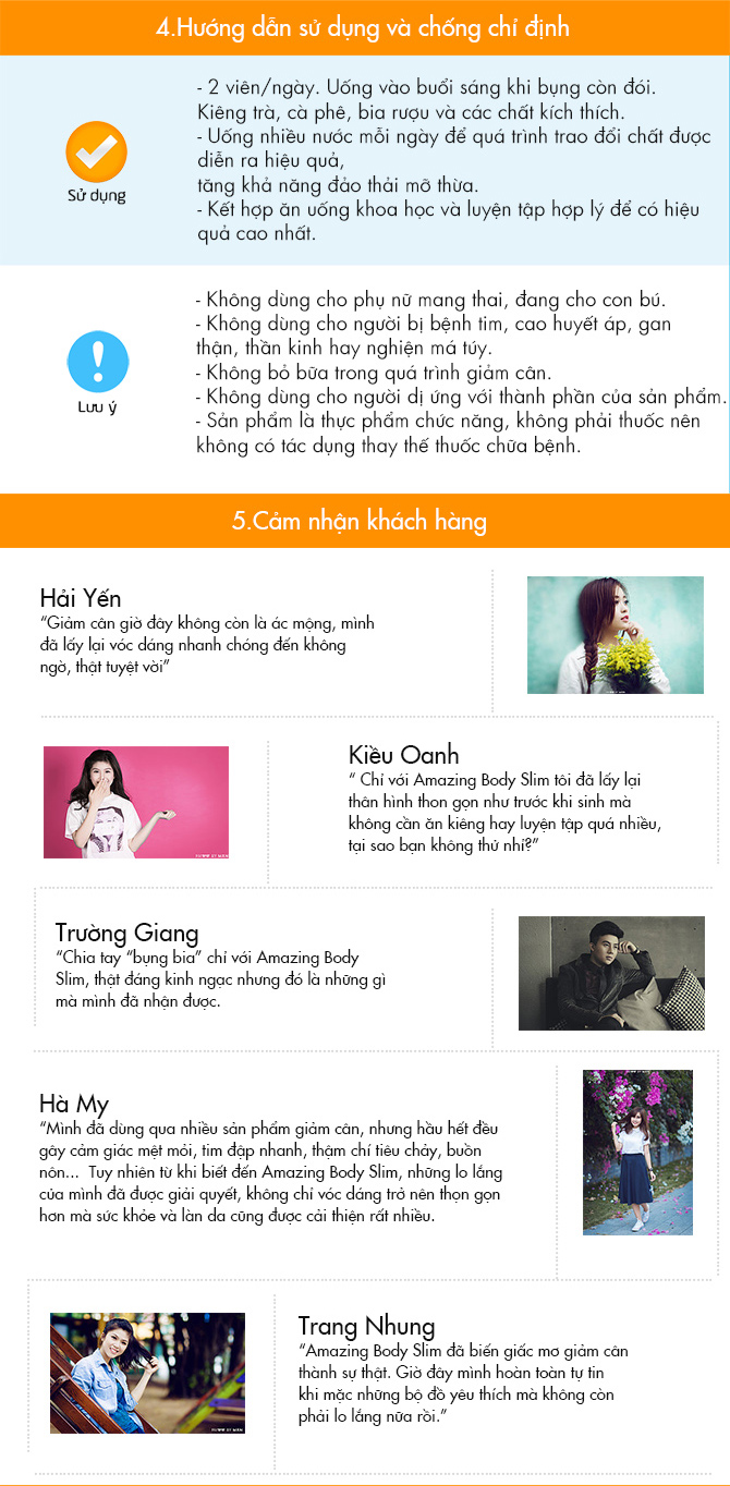 Đánh Giá Khách Hàng Về Amazing Body Slim