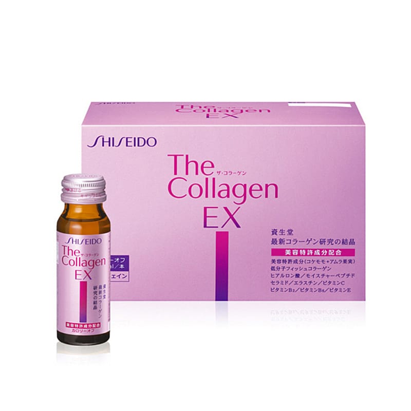 Hình ảnh mặt trước của Collagen Shiseido EX Dạng Nước Uống