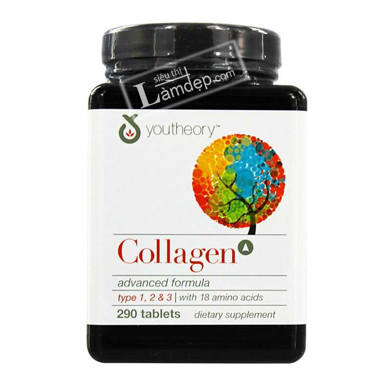 Collagen Youtheory type 1 2 & 3 (290 Viên)