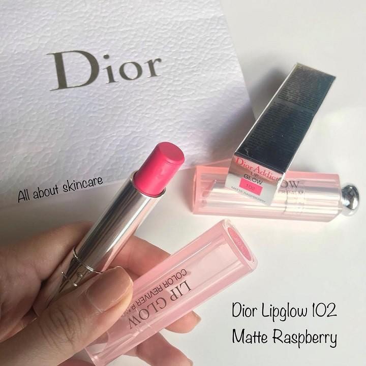 Son Dưỡng Dior Addict Lip Glow 015 Cherry  Màu Đỏ Cherry  KYOVN