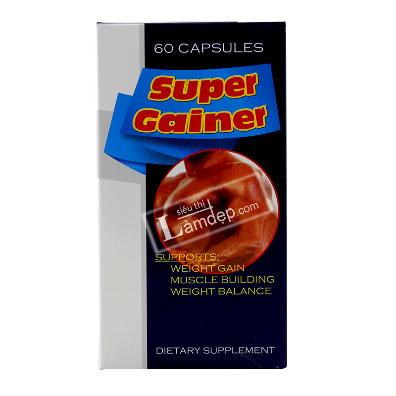 Super Gainer – Viên Uống Tăng Cơ, Tăng Cân Tốt Nhất Cho Người Gầy
