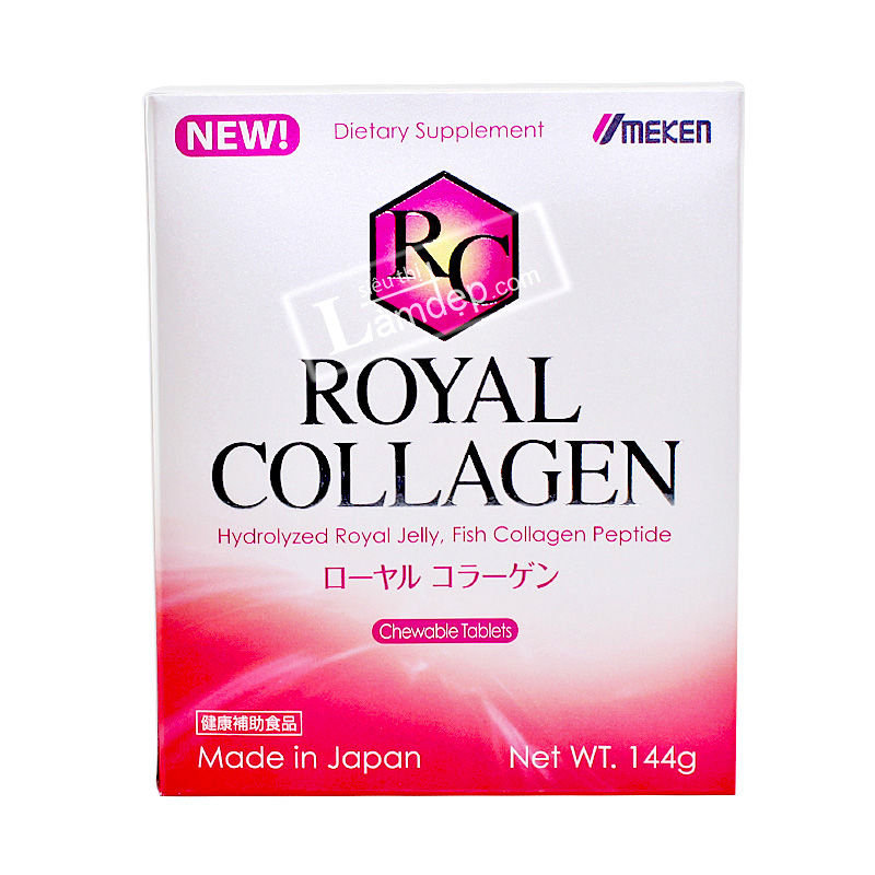 Royal Collagen Umeken - Viên Uống Collagen Làm Đẹp Da (180 Viên)
