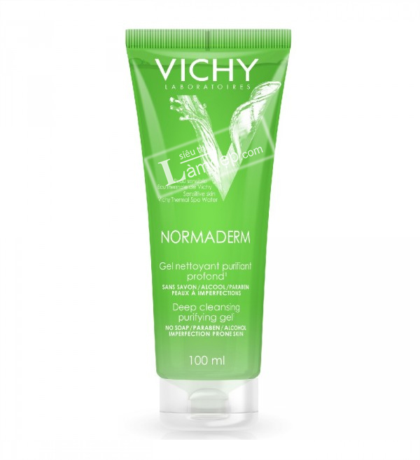 Gel Rửa Mặt Ngăn Ngừa Mụn Vichy Normaderm Acne Prone Skin