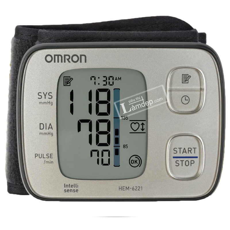 Máy đo huyết áp Omron HEM 6121 (Đo Cổ Tay)