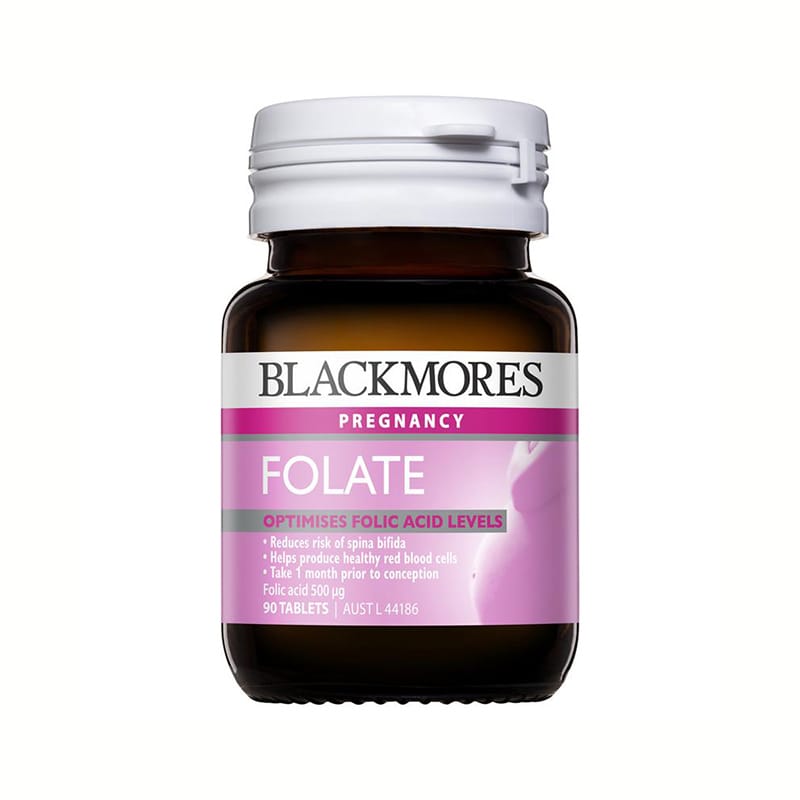 Viên Uống Bổ Sung Axit Folic Cho Bà Bầu Blackmores Pregnancy Folate