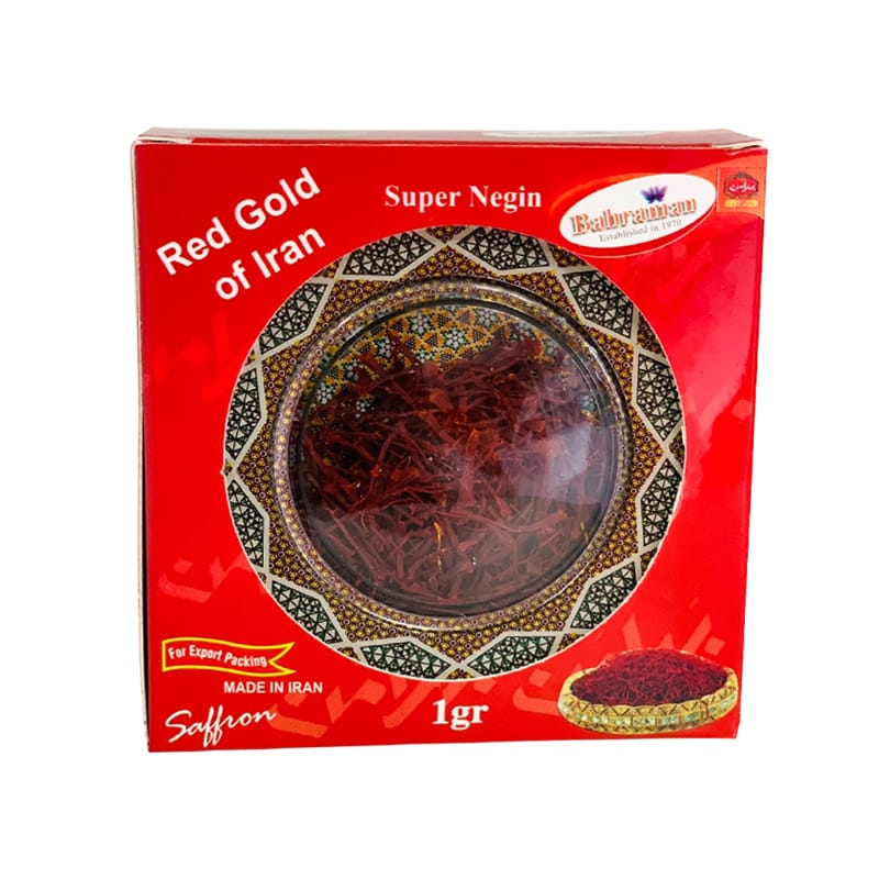 Nhụy Hoa Nghệ Tây Saffron Bahraman Super Negin Red Gold Of Iran 1gr