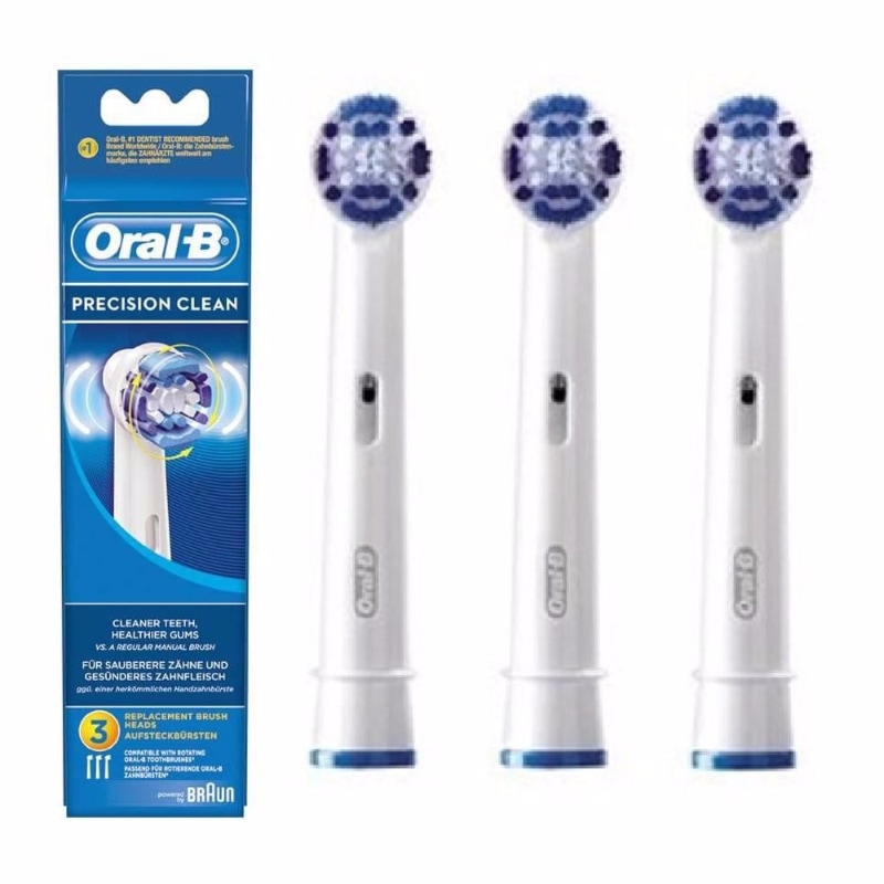 Bộ 3 Đầu Bàn Chải Điện Oral-B Precision Clean Cao Cấp Từ Đức chính hãng giá  tốt tại Siêu Thị Làm Đẹp