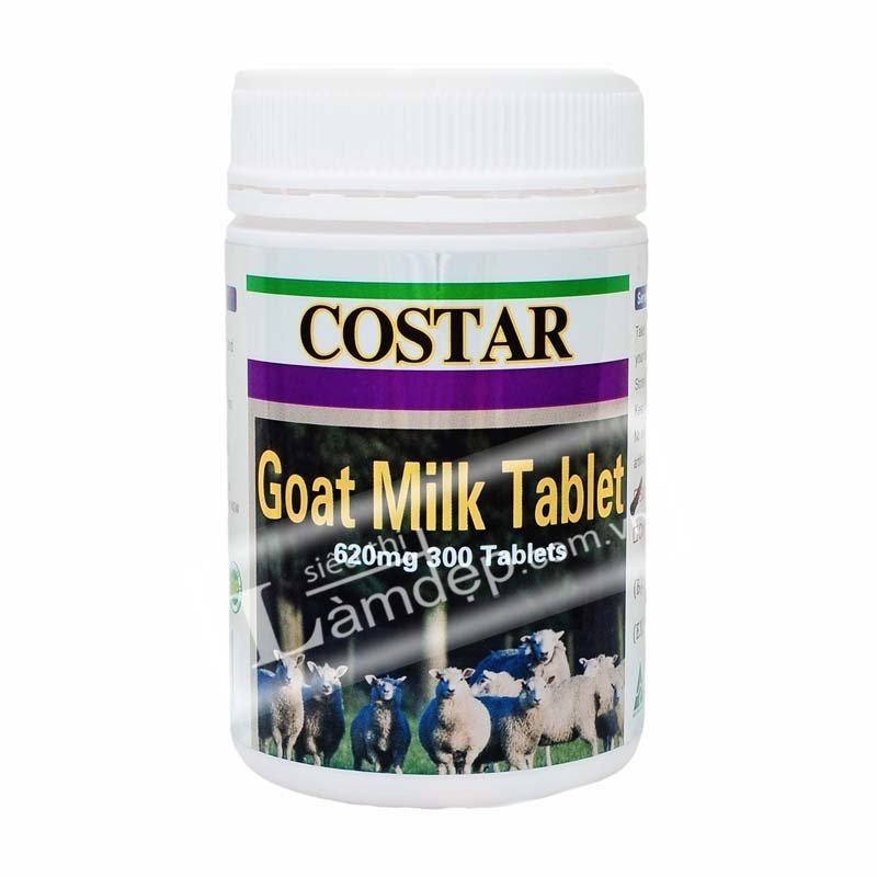 Goat Milk Tablet - Sữa dê cô đặc dạng viên 620mg - Hương Chocolate
