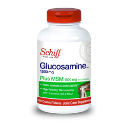 Hình Ảnh Viên Uống Bổ Khớp Schiff Glucosamine Plus MSM (1500mg x 150 Viên) - sieuthilamdep.com