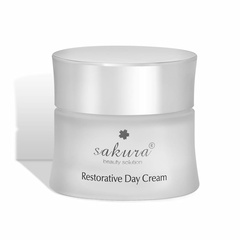 Hình Ảnh Sakura Restorative Day Cream - Kem Dưỡng Phục Hồi Chống Lão Hoá Da Ban Ngày - sieuthilamdep.com