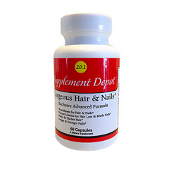 Hình Ảnh Viên Uống Chống Rụng Tóc, Giúp Mọc Tóc Và Dày Hơn Gorgeous Hair 20.1 - sieuthilamdep.com