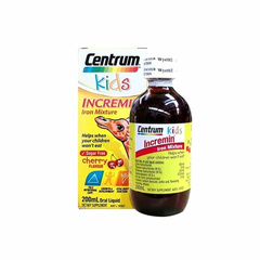 Hình Ảnh Centrum Kids Incremin Iron Mixture 200ml - Siro Dành Cho Trẻ Biếng Ăn - sieuthilamdep.com