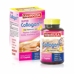 Hình Ảnh Viên Uống Đẹp Da MediUSA Super Collagen +C - sieuthilamdep.com