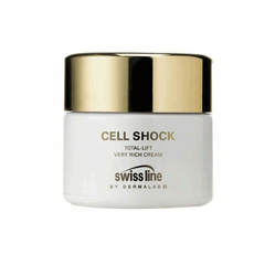 Hình Ảnh Kem Dưỡng Chống Lão Hóa Nâng Cơ Swissline Cell Shock Total-Lift Very Rich Cream - sieuthilamdep.com