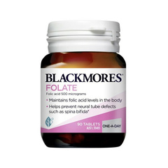 Hình Ảnh Blackmores Pregnancy Folate Optimises Folic Acid Lavels - Viên Uống Bổ Sung Axit Folic Cho Bà Bầu - sieuthilamdep.com