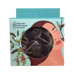 Hình Ảnh Lanci Pepper Mint Coffee Capsule Face Scrub - Tẩy Tế Bào Chết Hạt Cà Phê Hương Bạc Hà - sieuthilamdep.com