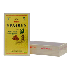 Hình Ảnh Trà Hồng Sâm Linh Chi Bio Apgold Korean Ginseng Lingzhi Mushroom Tea 100 Gói - sieuthilamdep.com
