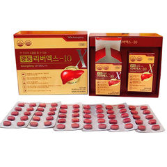 Hình Ảnh Kwangdong Liverx-10 Viên Uống Bổ Gan Từ Hàn Quốc - sieuthilamdep.com