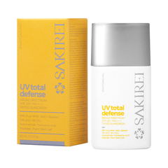 Hình Ảnh Sakirei UV Total Defense Broad Spectrum Tinted Sunscreen SPF 50+ PA++++ - Serum Chống Nắng Vật Lý Phục Hồi Da - sieuthilamdep.com