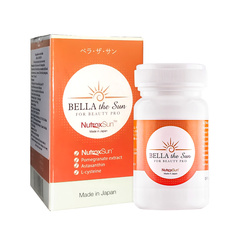 Hình Ảnh Bella The Sun For Beauty Pro Viên Uống Chống Nắng, Trắng Da Nhật Bản - sieuthilamdep.com