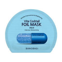 Hình Ảnh Mặt Nạ Dưỡng Ẩm Banobagi Vita Cocktail Foil Mask Aqua Intensive Moisturizing - sieuthilamdep.com