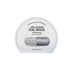 Hình Ảnh Banobagi Vita Cocktail Foil Mask Brightening Intensive Lifting - Mặt Nạ Dưỡng Trắng Chuyên Sâu, Tùy Chọn: Brightening - sieuthilamdep.com