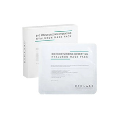 Hình Ảnh Usolab Bio Moisturizing Hydrating Hyaluron Mask Pack - Mặt Nạ Cấp Ẩm Đa Tầng - sieuthilamdep.com