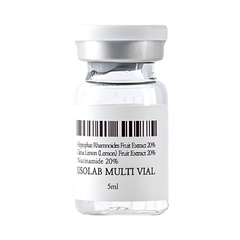 Hình Ảnh Usolab Multi Vial - Tinh Chất Cô Đặc Dưỡng Trắng Da - sieuthilamdep.com