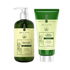 Hình Ảnh Weilaiya Zingiber Detox X2 Ginger Essence - Bộ Dầu Gội Xả Gừng Hỗ Trợ Mọc Tóc - sieuthilamdep.com