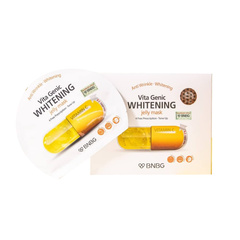 Hình Ảnh BNBG Vita Genic Whitening Jelly Mask - Mặt Nạ Sáng Da Vitamin C, Tùy Chọn: Dưỡng Sáng - sieuthilamdep.com