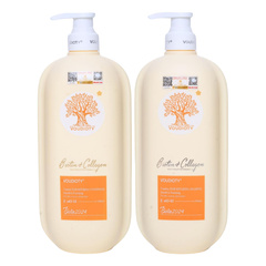 Hình Ảnh Biotin & Collagen Pure Mint Extract Voudioty - Bộ Dầu Gội Xả Phục Hồi Tóc (Vàng) - sieuthilamdep.com